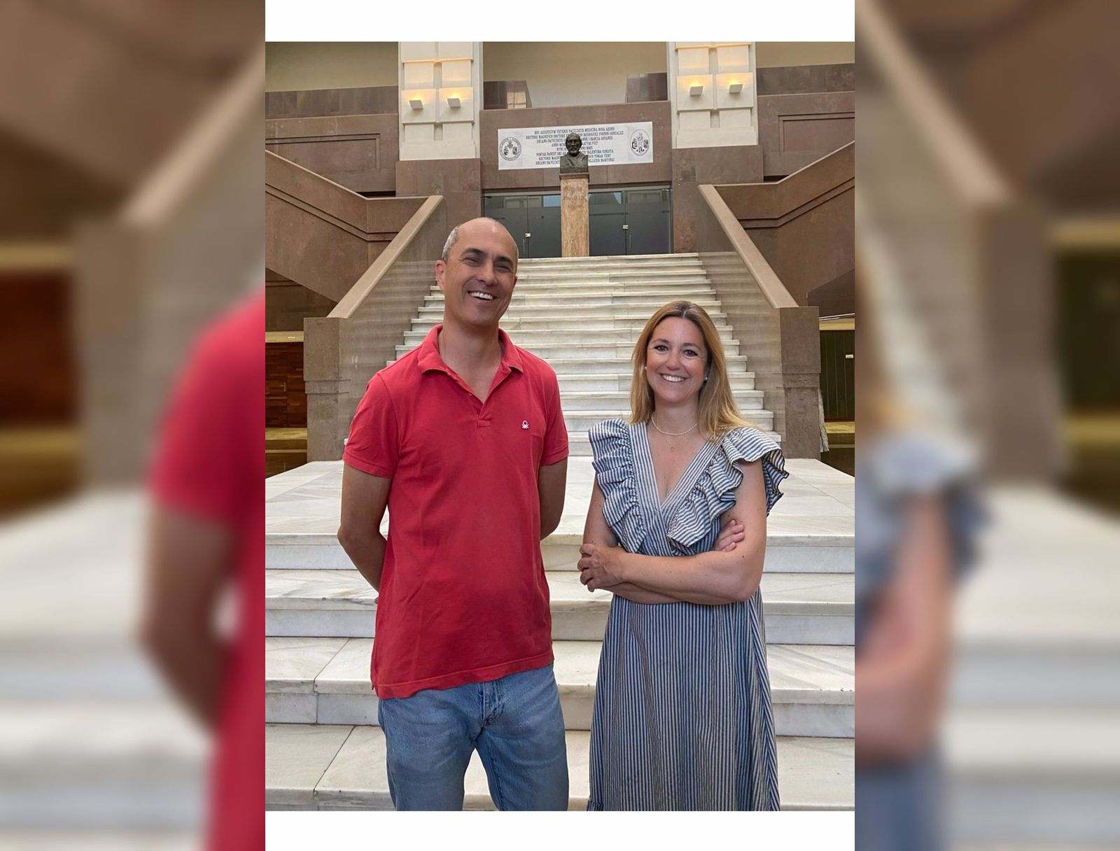 Daniel Monelón y Consuelo Borrás   UV