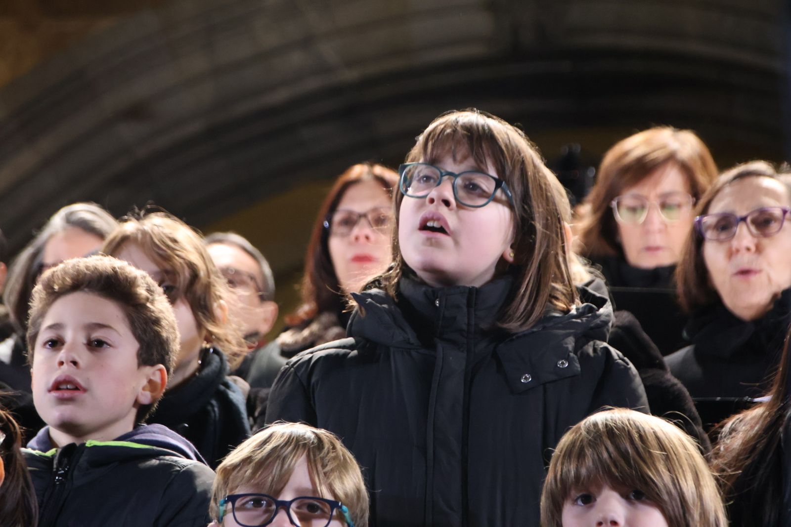 Encendido luces de Navidad en la Plaza Mayor
