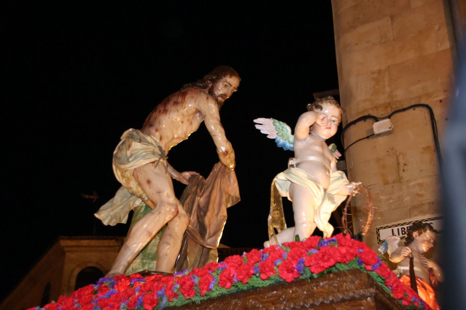 Procesión de la hermandad de Nuestro Padre Jesús Flagelado y Nuestra Señora de las Lágrimas