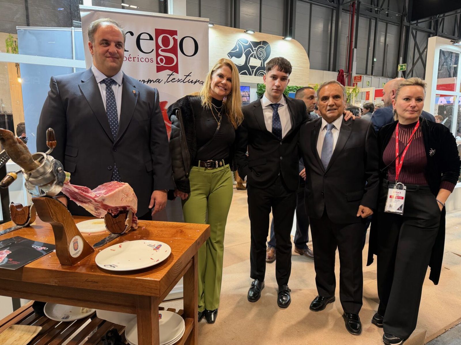 Maldini, Fernando Romay, Makoke o Regina dos Santos: el stand de Guijuelo vuelve a triunfar en Fitur
