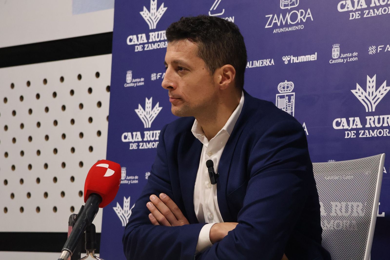 Saulo Hernández, en rueda de prensa