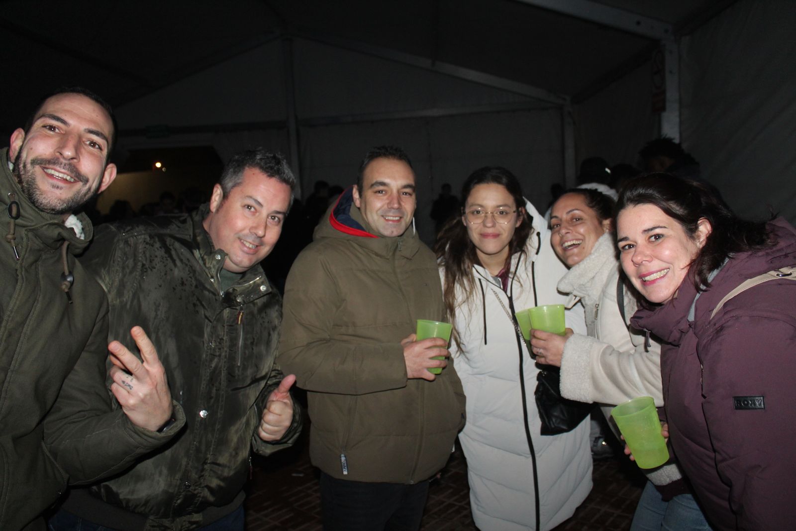 Salamanca de noche, sábado 7 de febrero