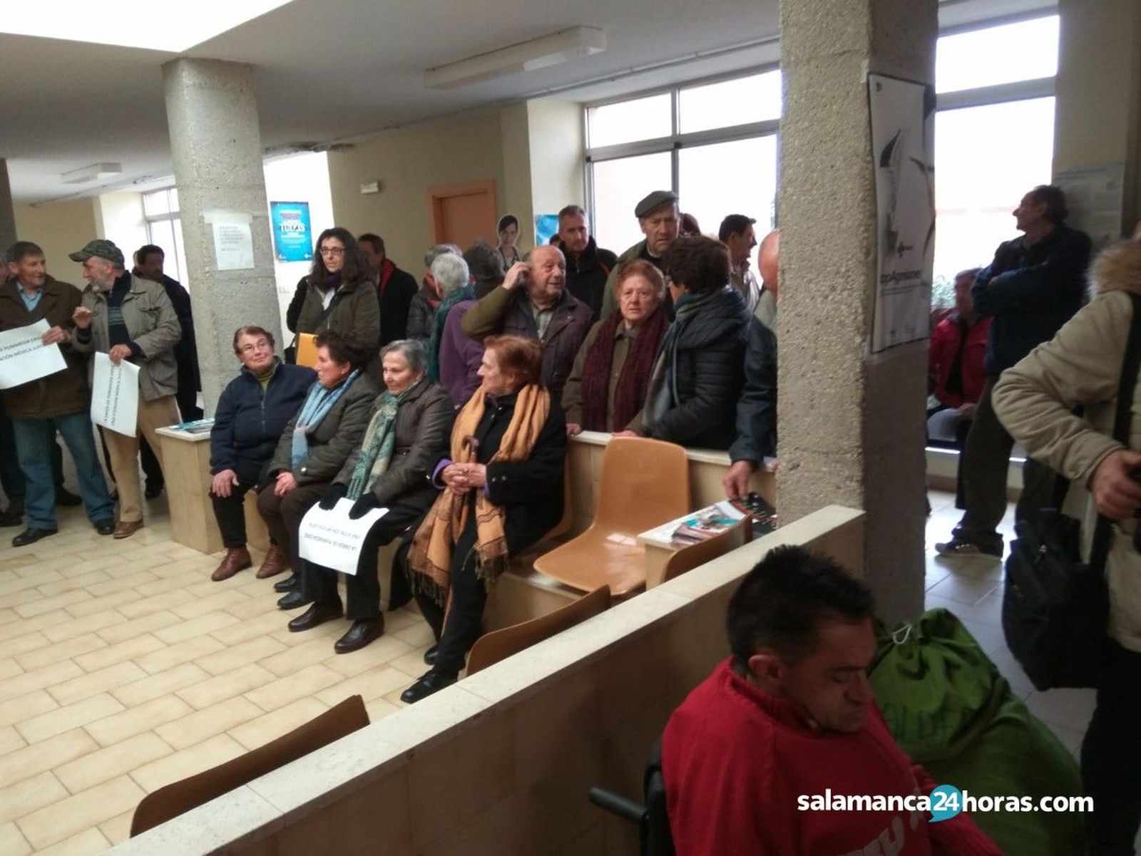 Zarza Pumareda urgencias protestas (2)