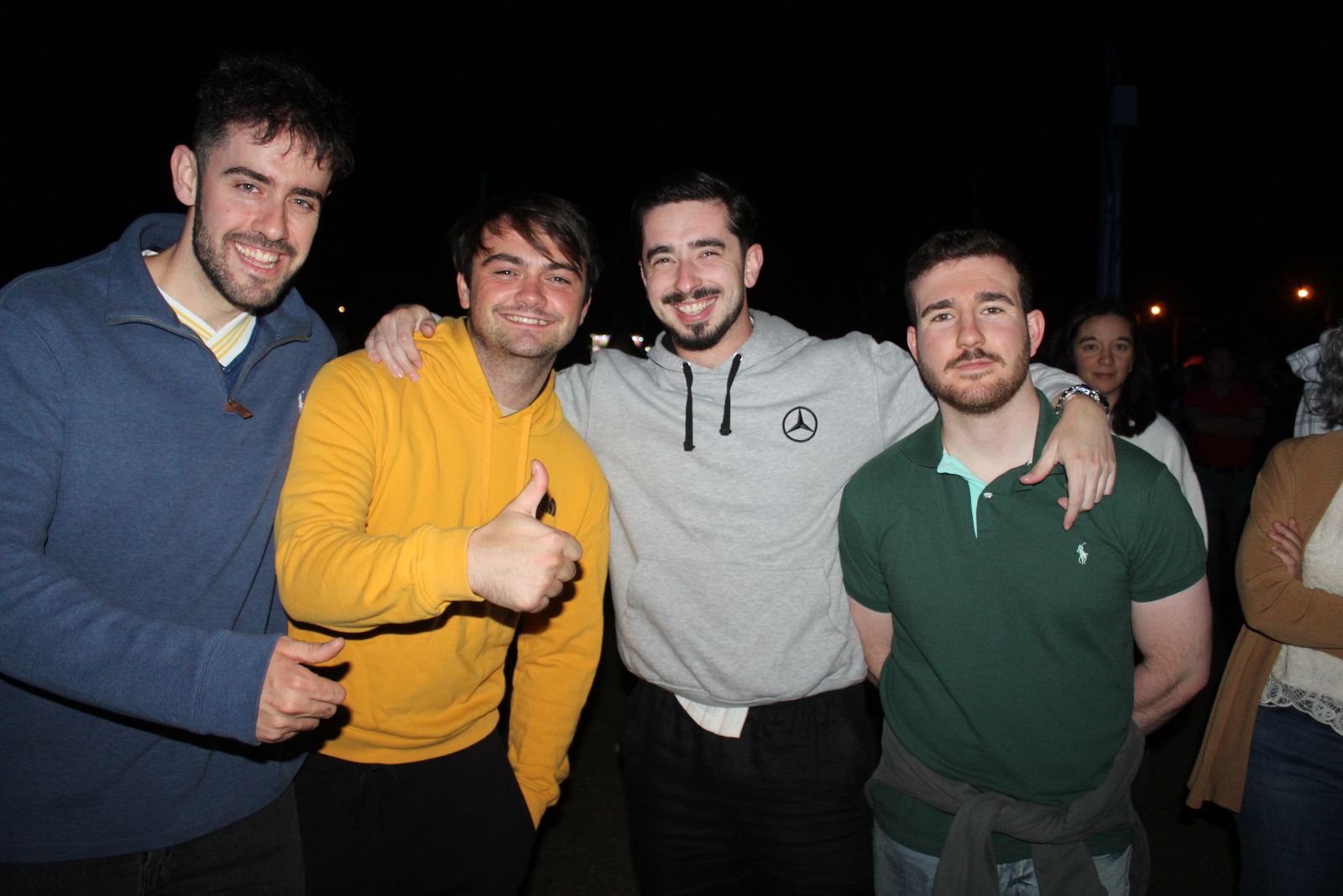 Salamanca de noche, sábado 6 de septiembre