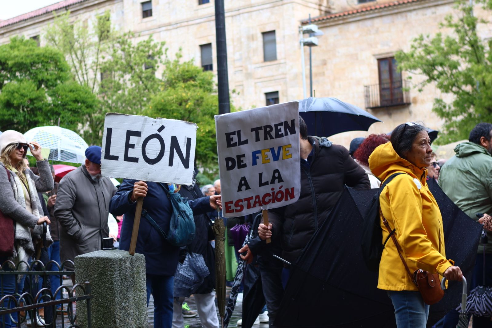 Protesta del 10 de mayo por unas mejores conexiones ferroviarias en Salamanca