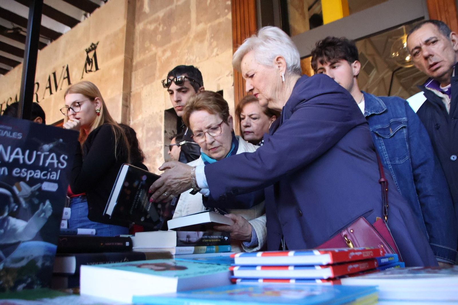 Feria del Libro en la Plaza Mayor de Salamanca