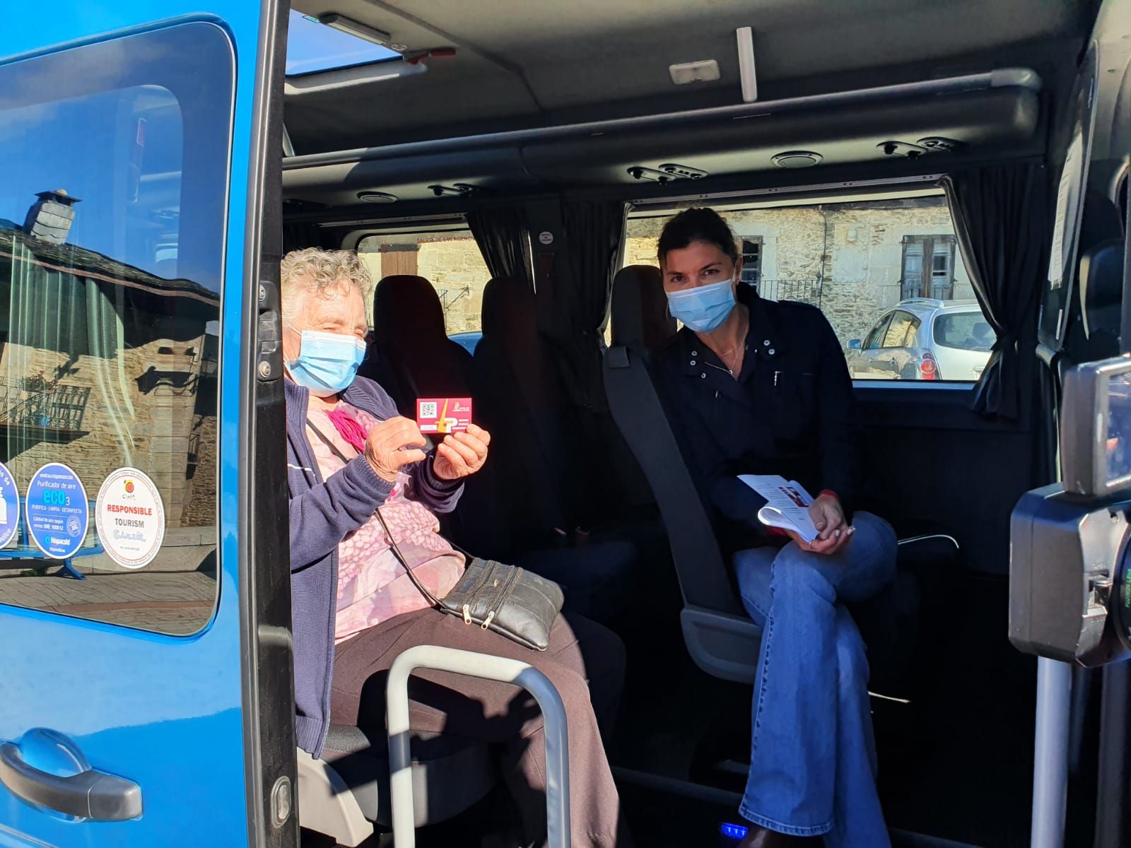 Presentación del Bono de Transporte