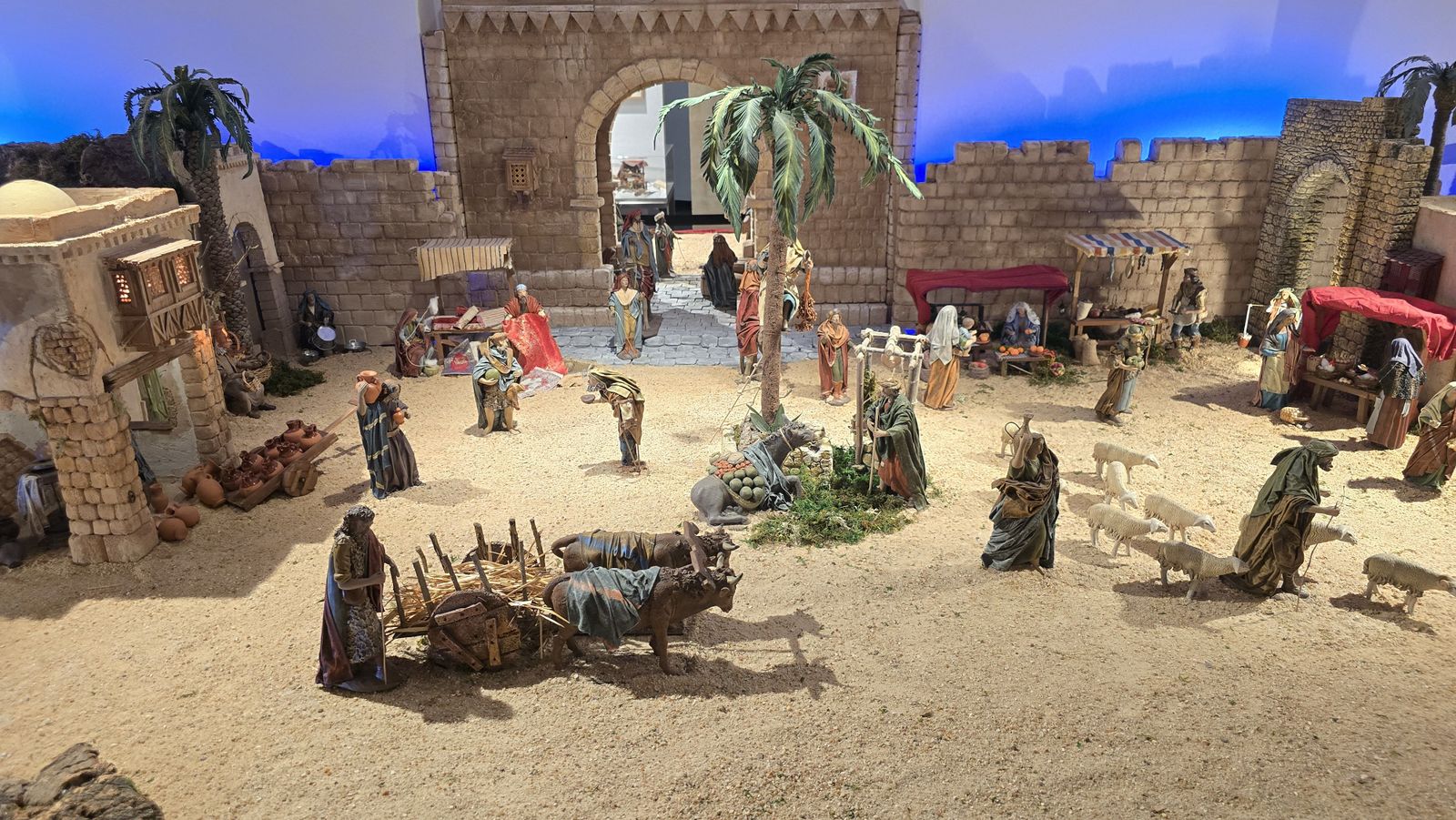 Apertura del belén de la Torre de los Anaya y la ciudad de la Navidad