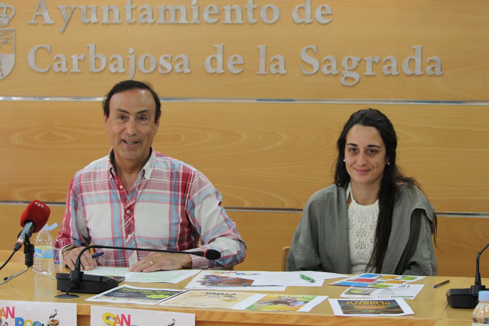 Presentación Fiestas de San Roque 2025 Carbajosa.