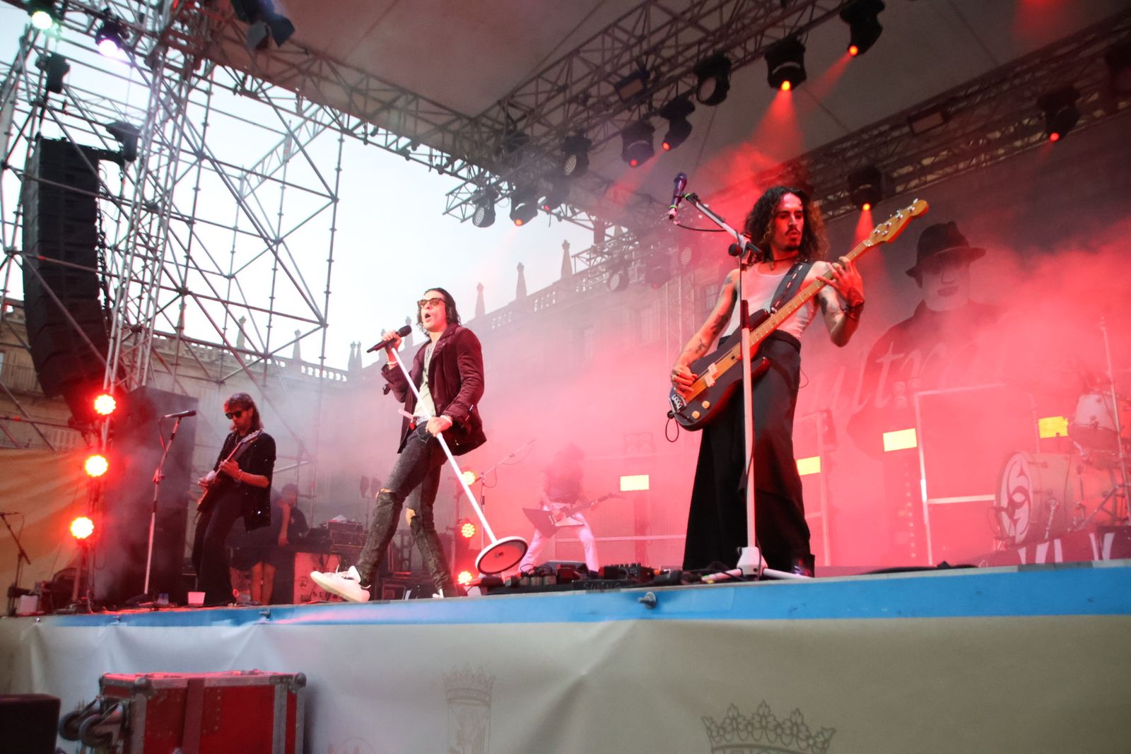 Concierto de Ultraligera en la Plaza Mayor
