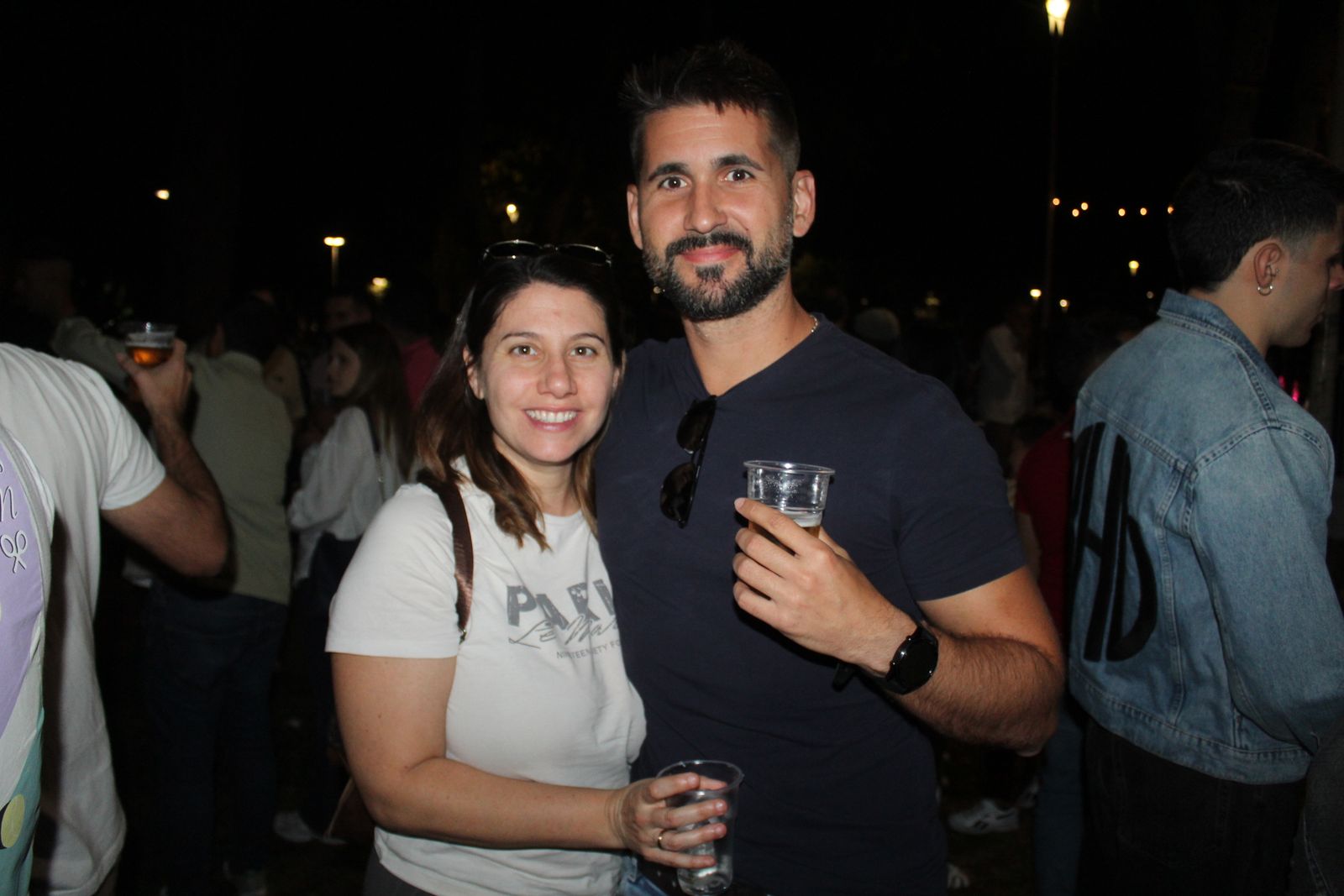 Ambiente en la Feria de Día en la tarde de este viernes