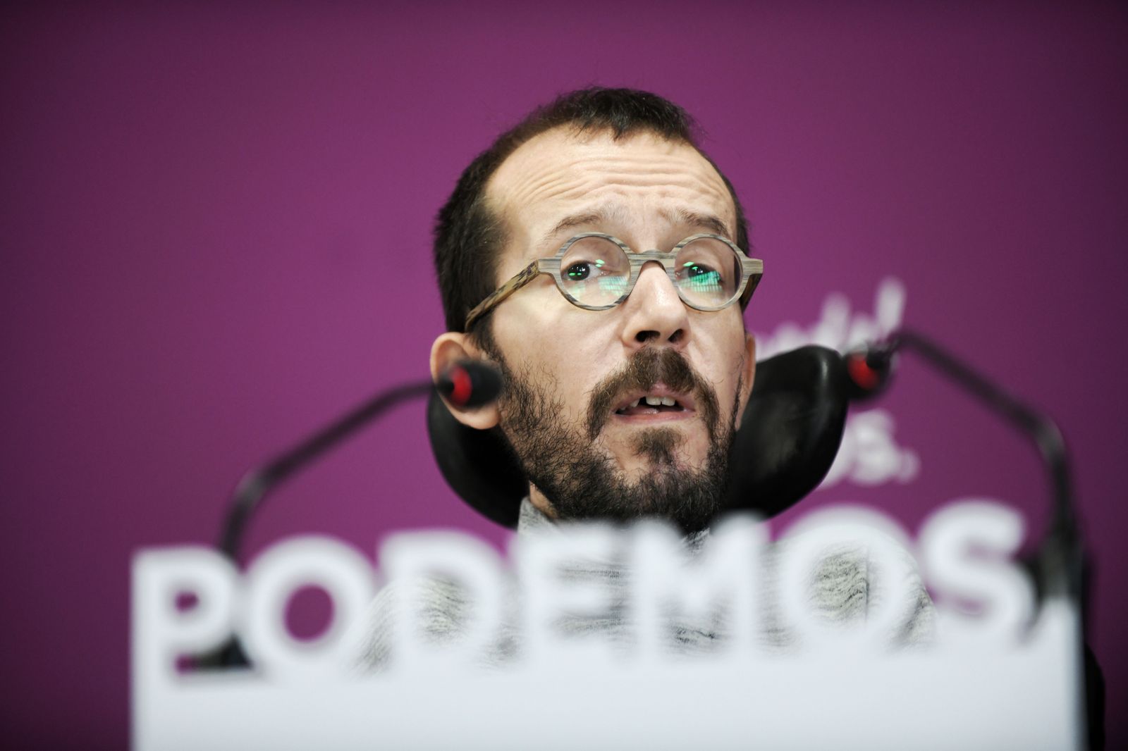 Rueda de prensa de Podemos
