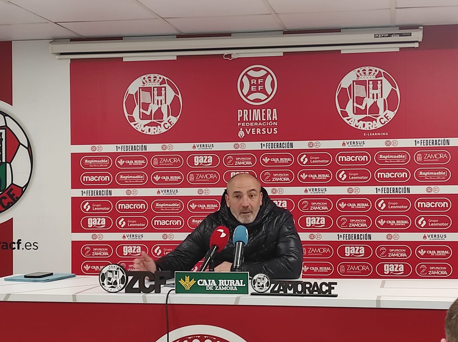 Juan Sabas rueda de prensa postpartido Arenteiro