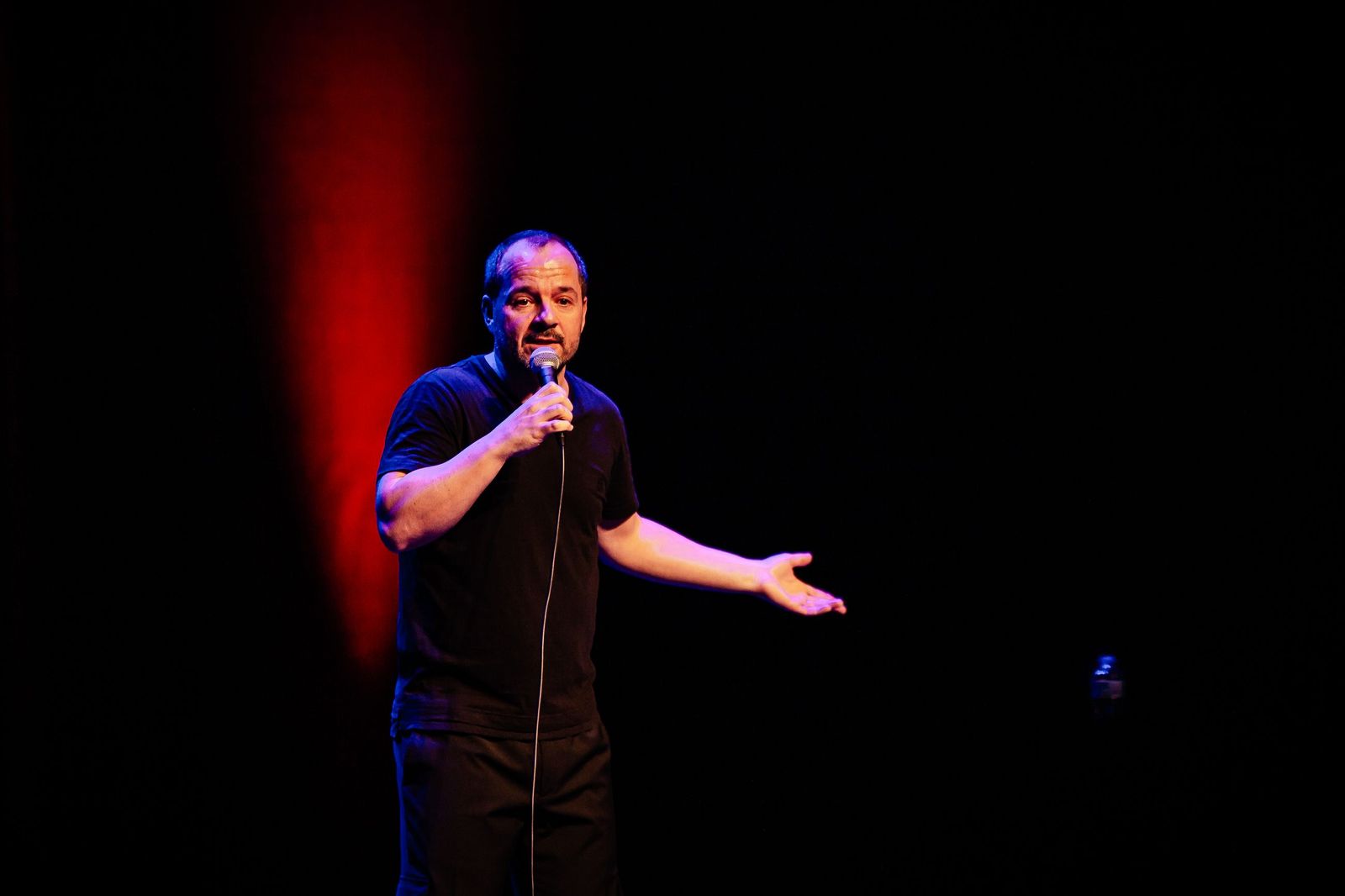 Ángel Martín en una de sus actuaciones