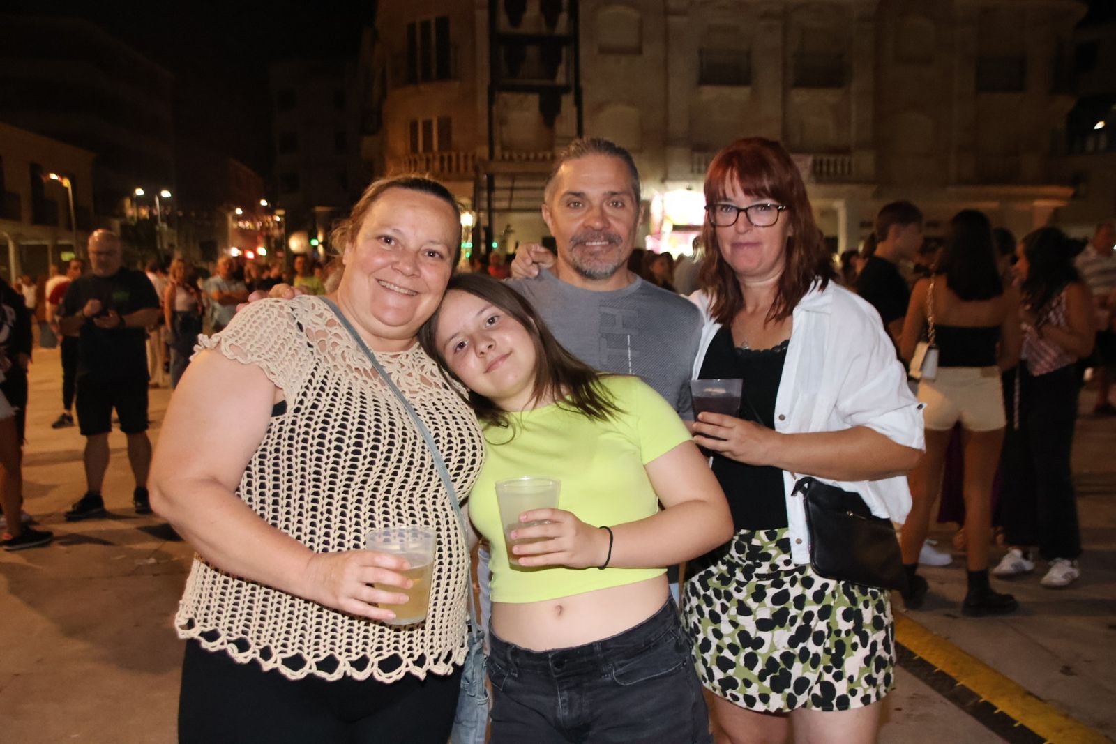 Panorama en la plaza Mayor de Guijuelo