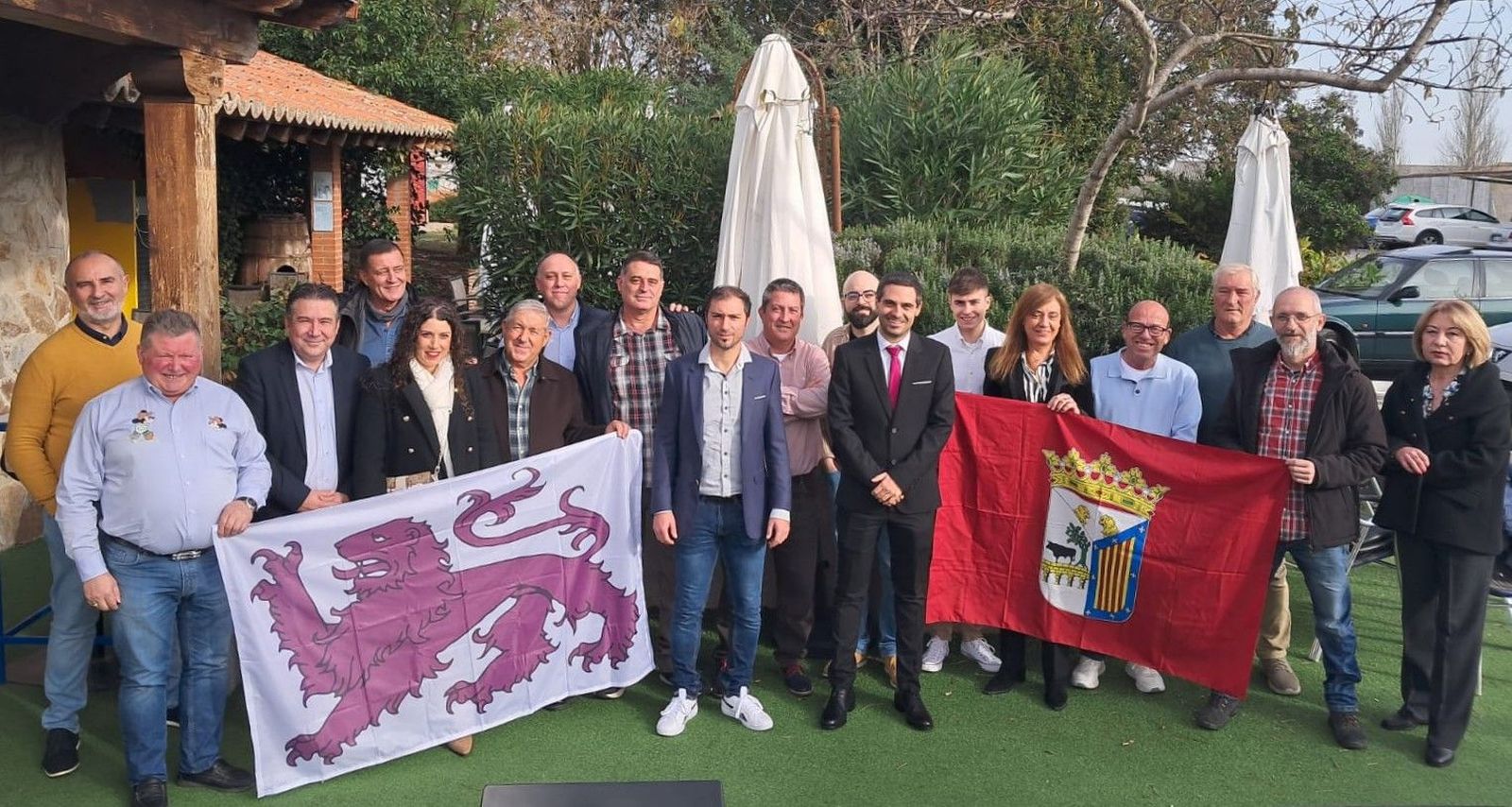 Cargos de UPL reunidos en la provincia de Salamanca. Foto de archivo