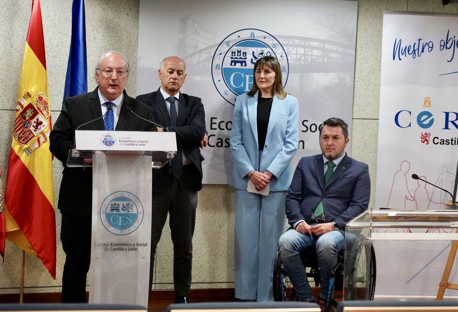 Enrique Cabero, presidente del CES de Castilla y León. ICAL.