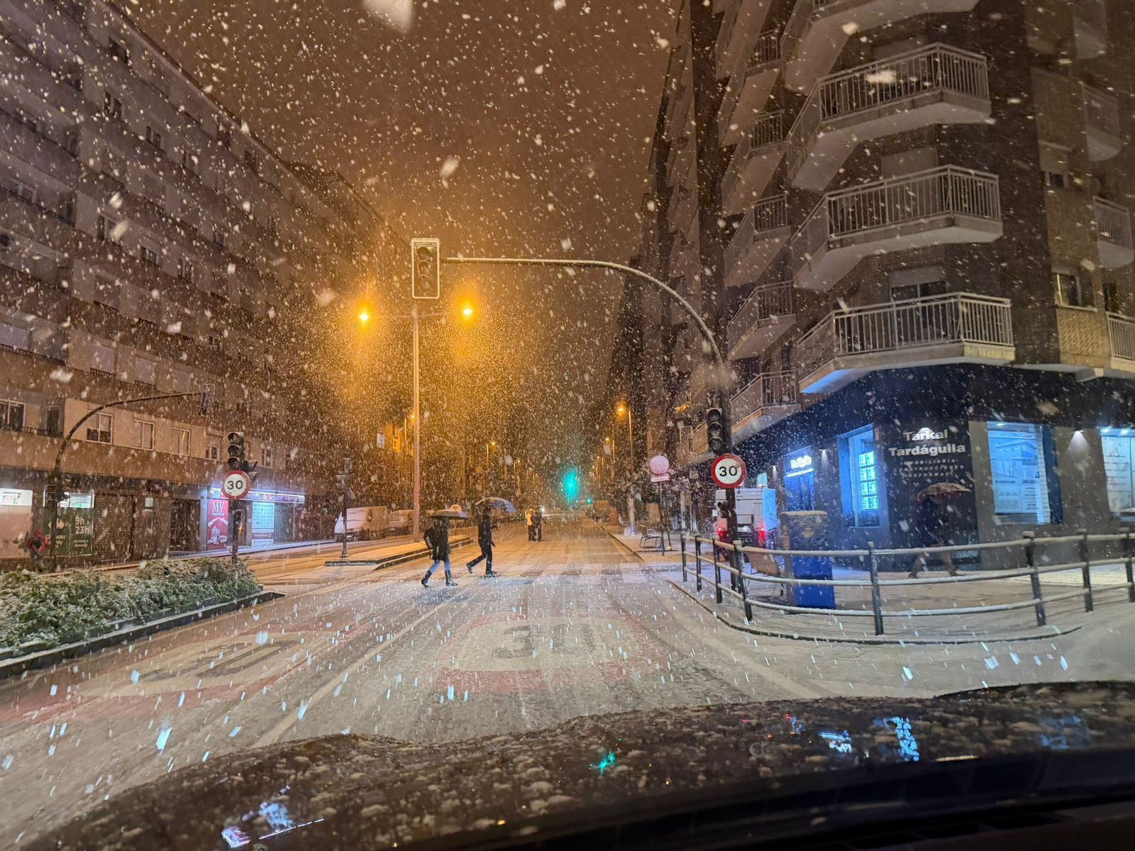 Nevada en Salamanca 28 de enero 2026