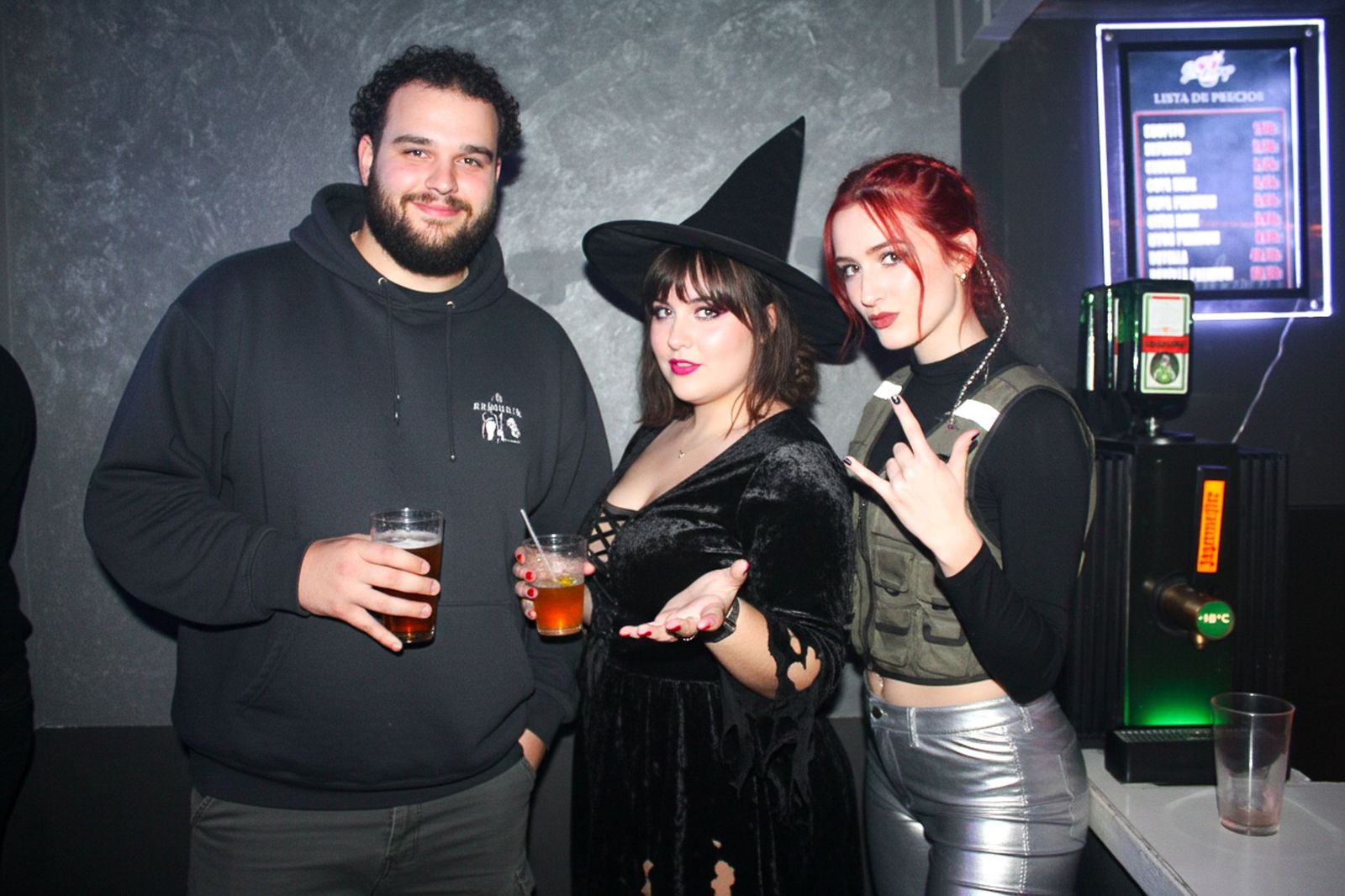 Salamanca de noche, viernes 31 de octubre