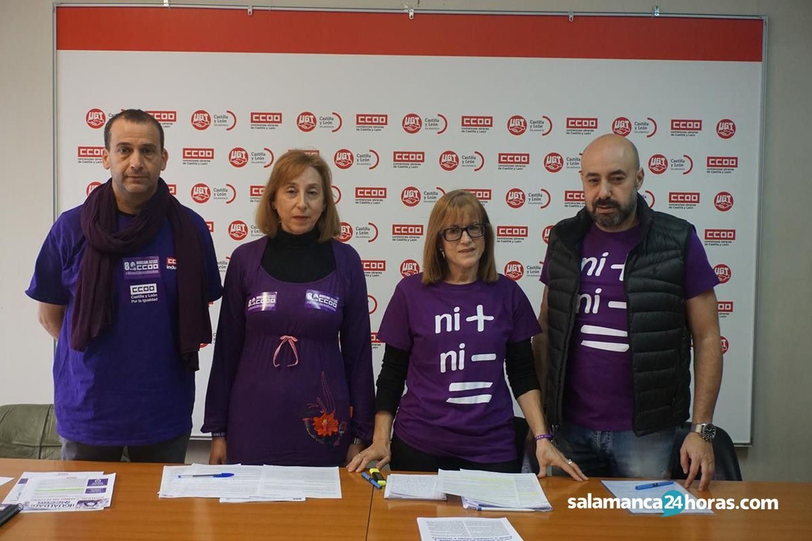 Ugt y ccoo convocatoria 8m Ugt y ccoo convocatoria 8m