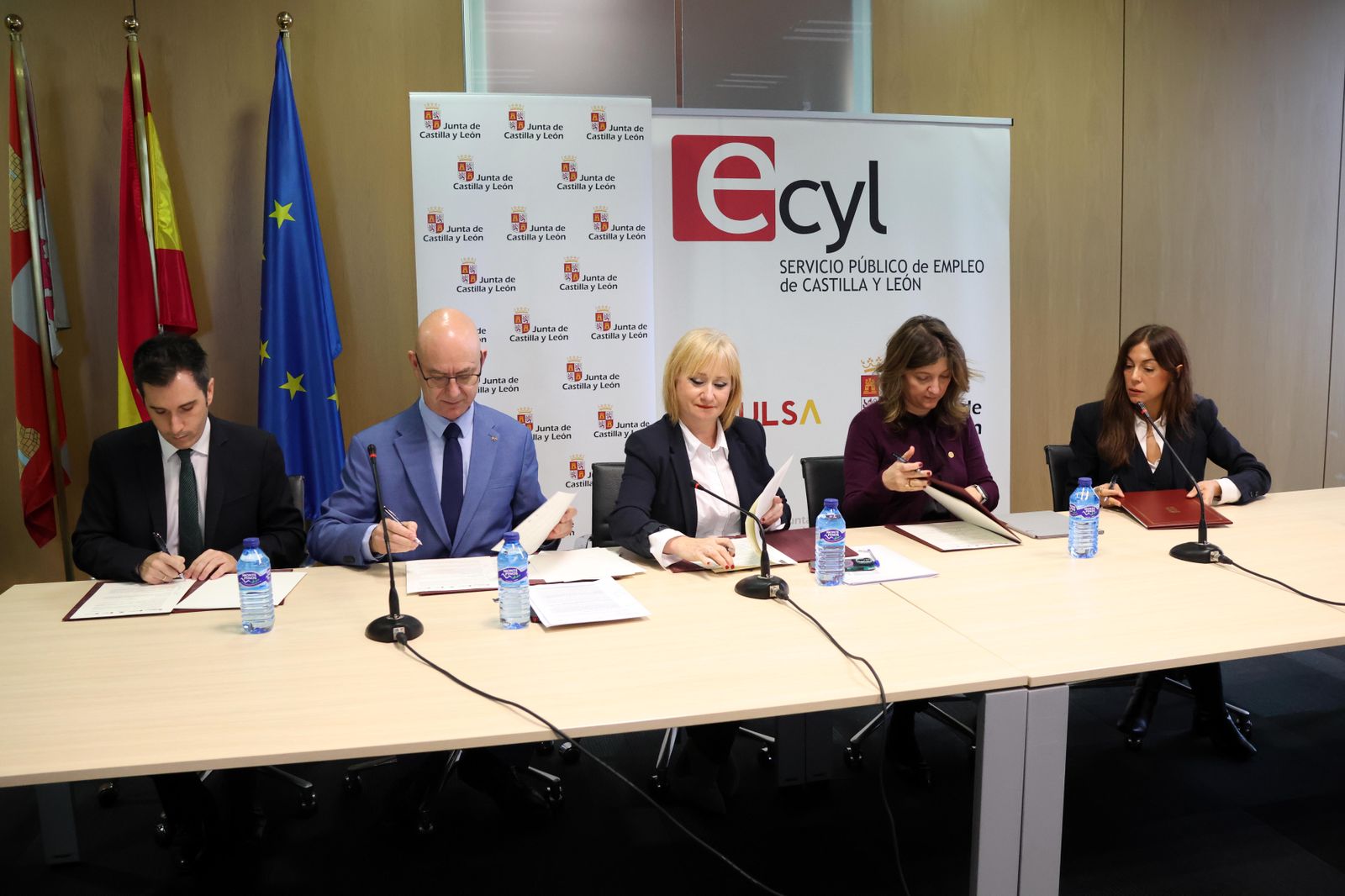 Firma convenio entre la Junta y las universidades públicas de CyL