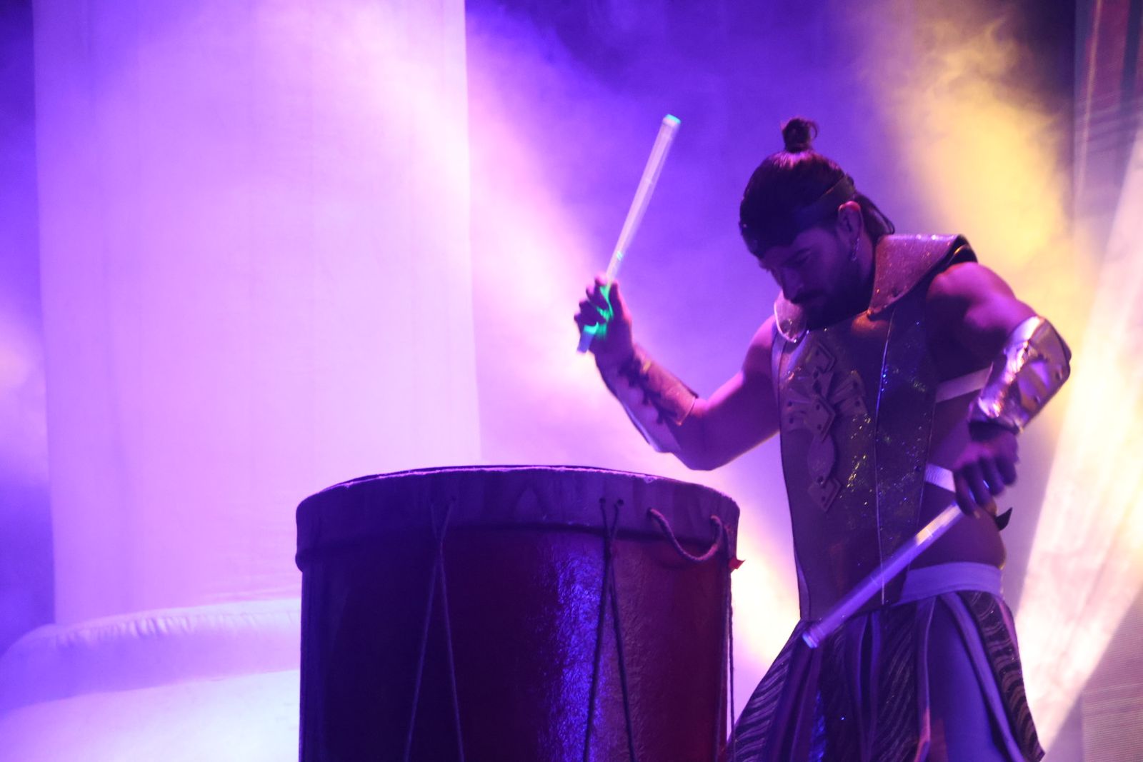 Panorama en la plaza Mayor de Guijuelo