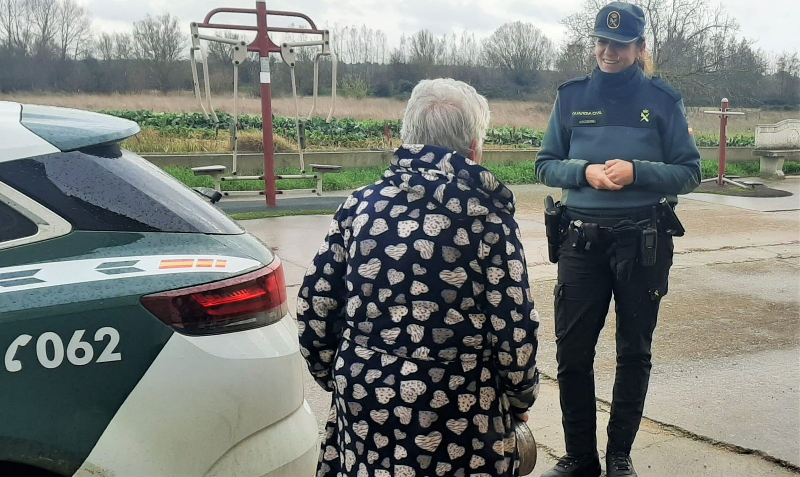 Una de las intervenciones de la Guardia Civil de Zamora con una persona mayor