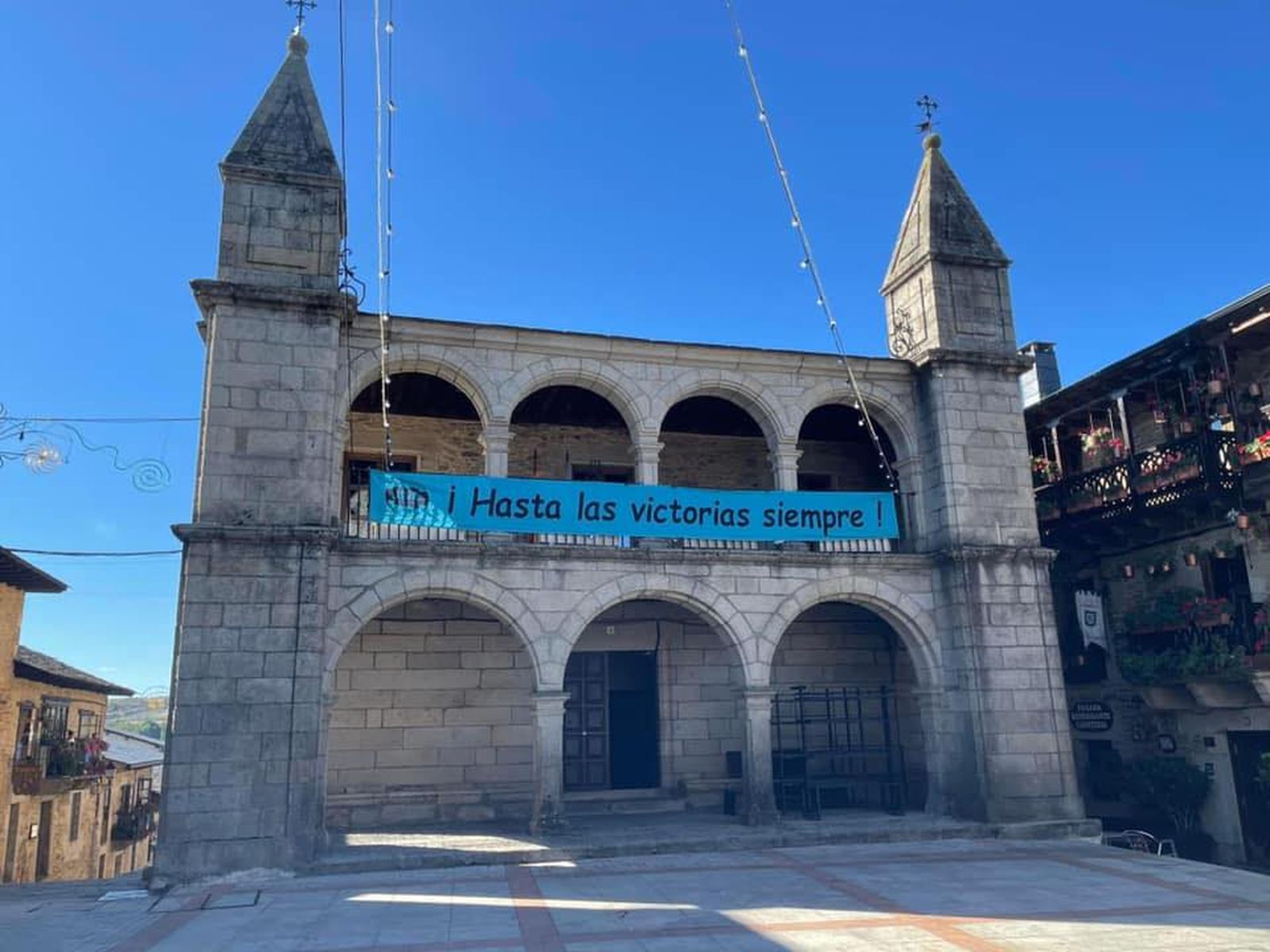 Imagen del Ayuntamiento de Puebla de Sanabria en fiestas Las Victorias