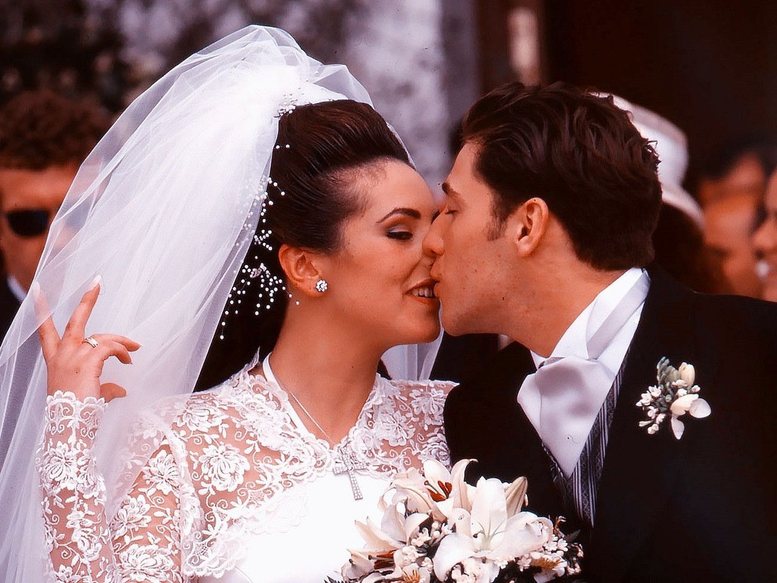 Así fue la boda entre Rocío Carrasco y Antonio David