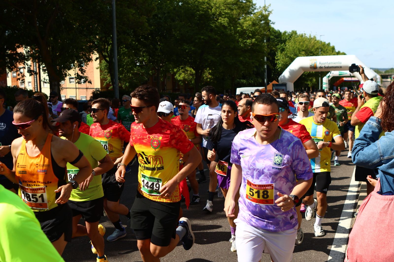 Carrera Cívico Militar en Salamanca