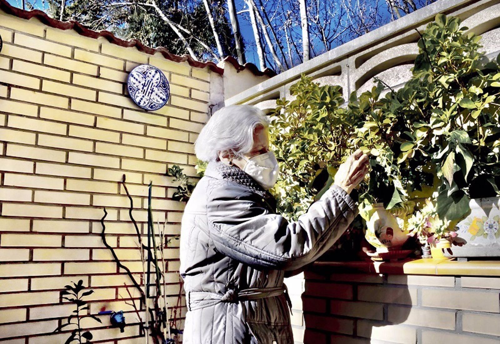 Una mujer pensionista. EP