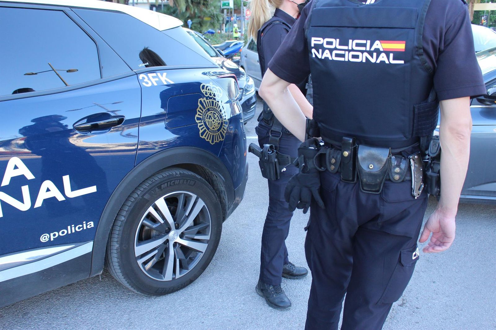 Agentes de la Policía Nacional. Foto de archivo Agentes de la Policía Nacional. Foto de archivo