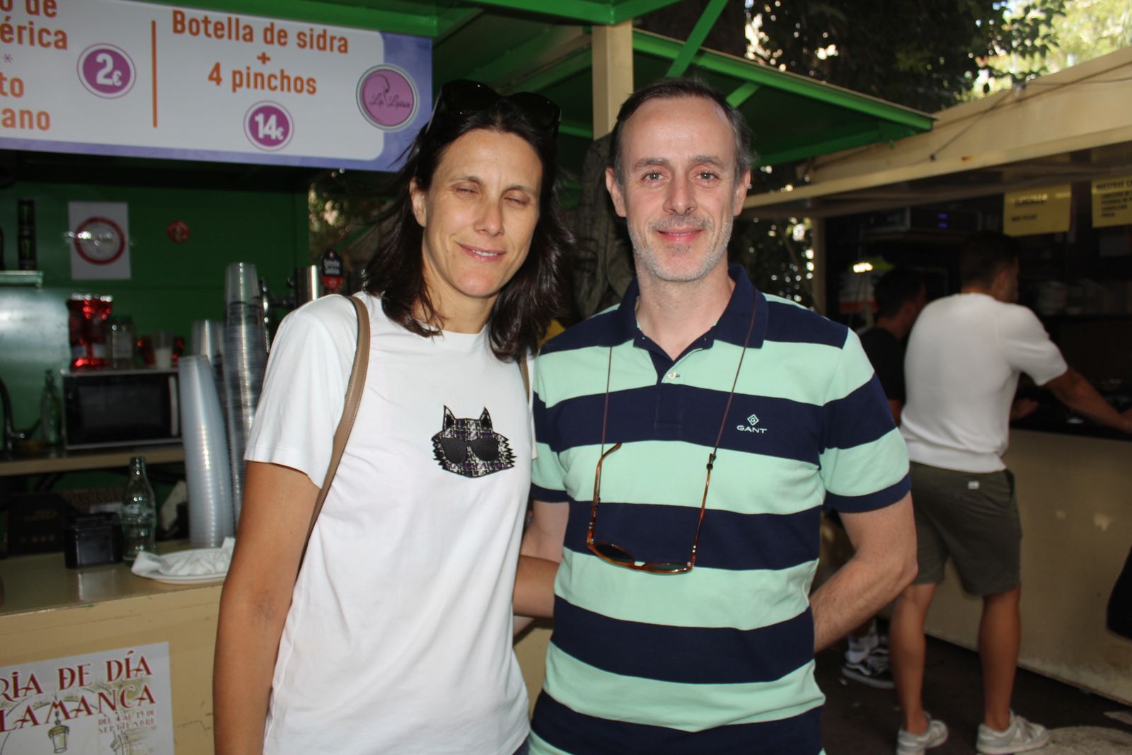 Ambiente en la Feria de Día en el mediodía de este viernes