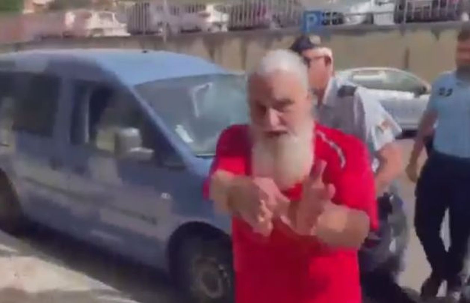 Extracto del vídeo propiedad de Correio da Manhã© Extracto del vídeo propiedad de Correio da Manhã©