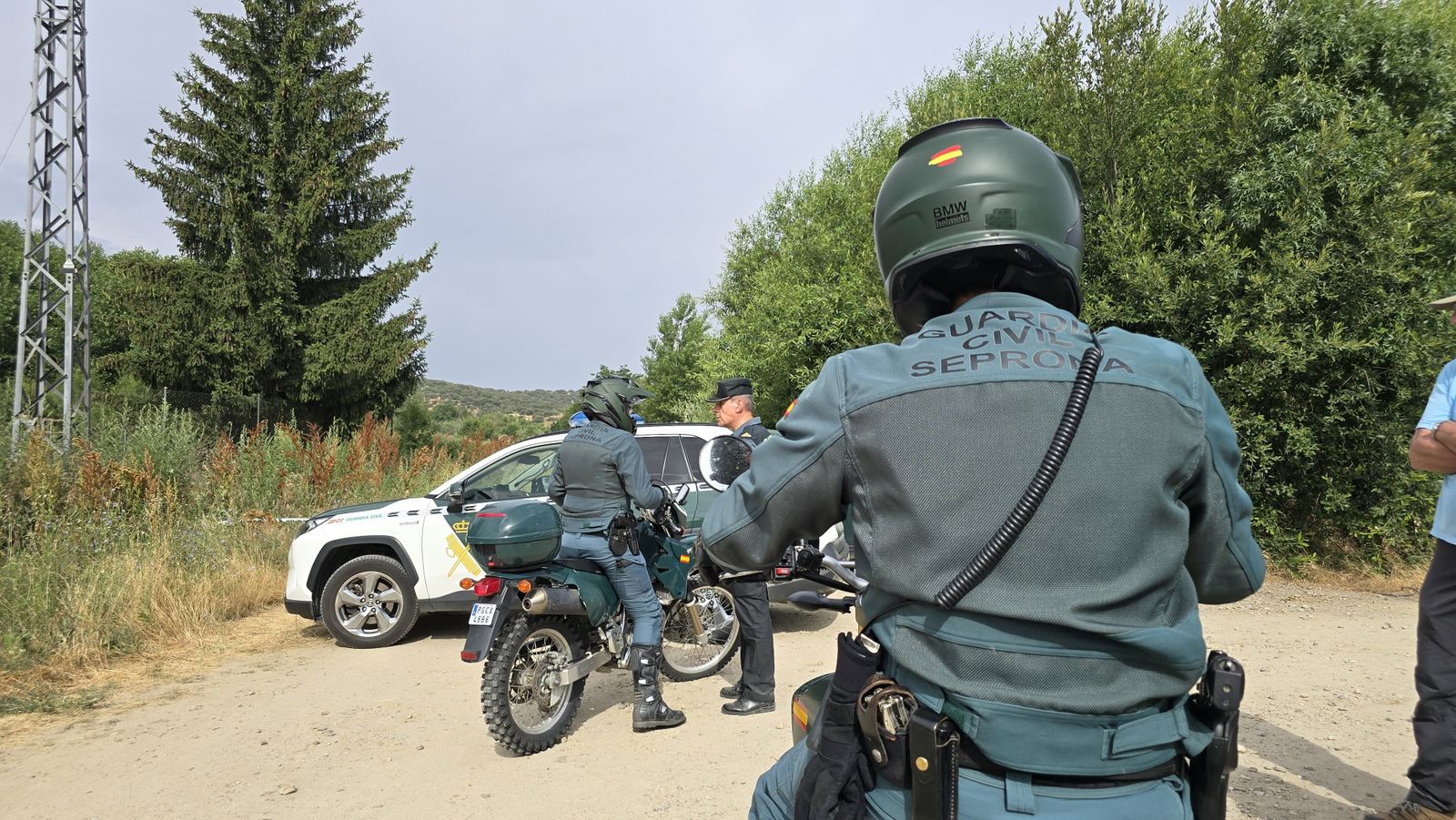 Operativo de búsqueda desplegado en Alba de Tormes para dar con el paradero del menor desaparecido en el río