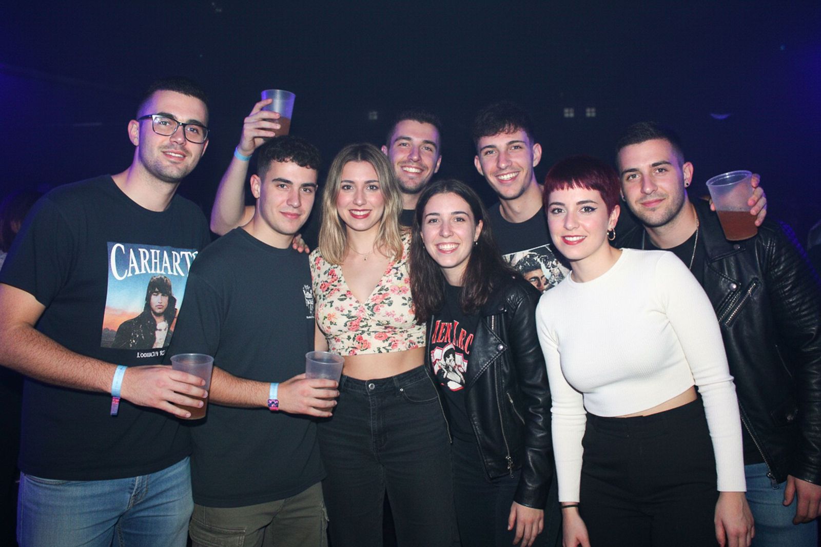 Salamanca de noche, sábado 1 de noviembre