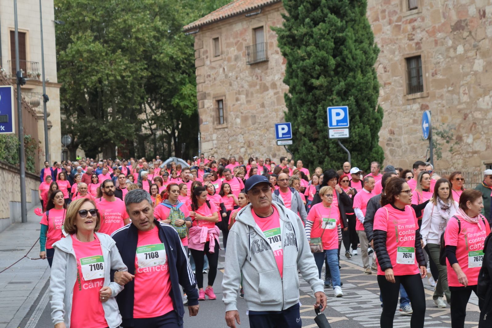 La marcha contra el cáncer vuelve a Salamanca un año más