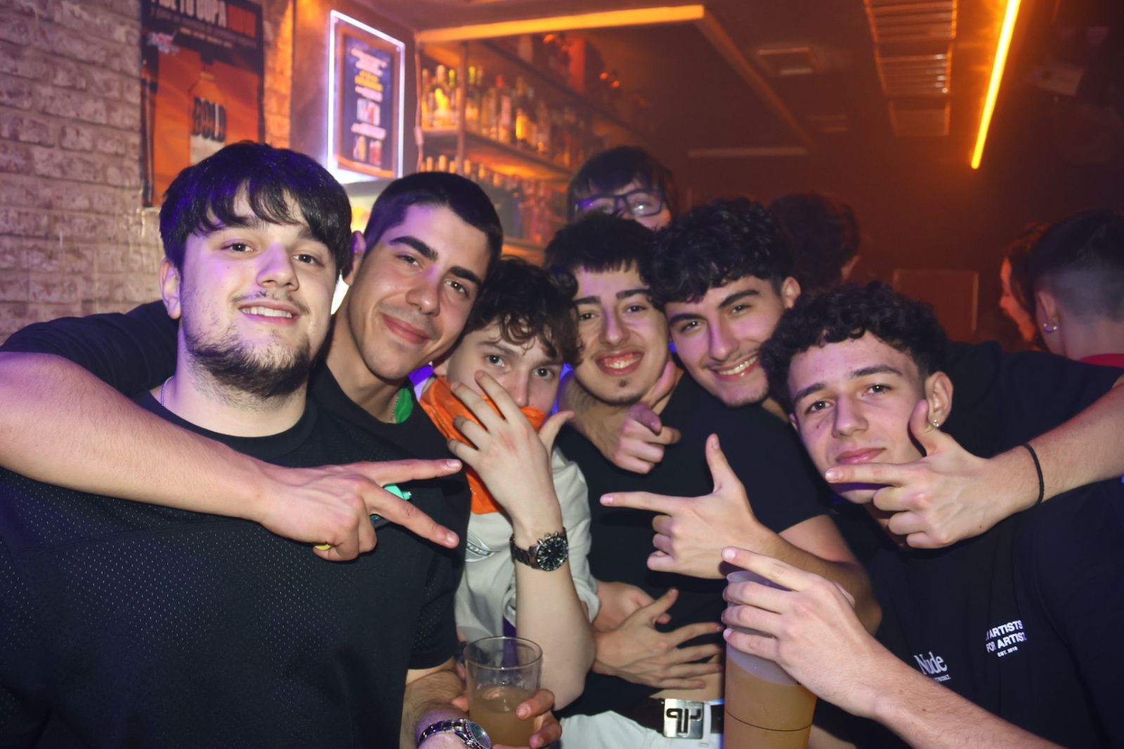 Salamanca de noche, jueves 19 de febrero