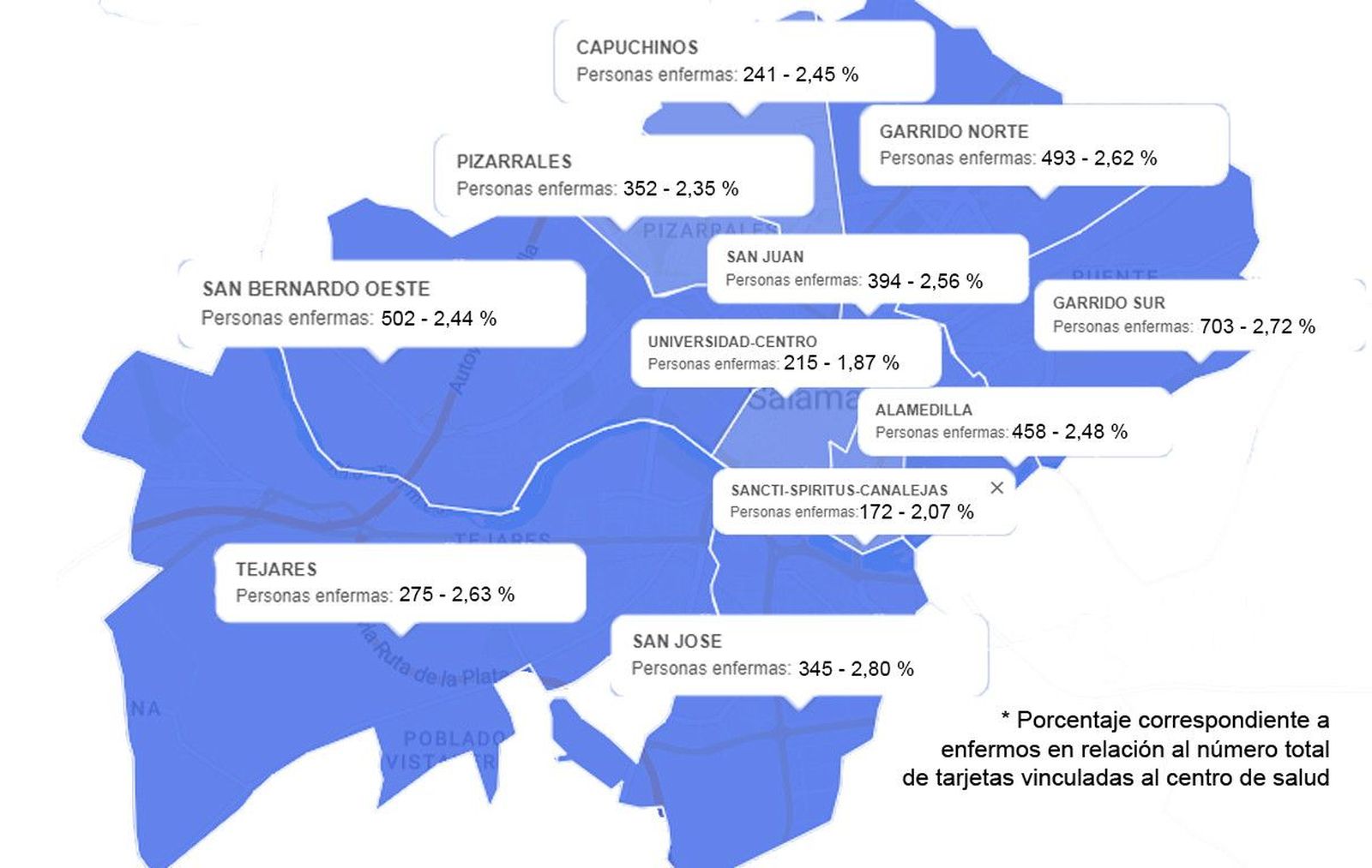 Mapa viernes corona