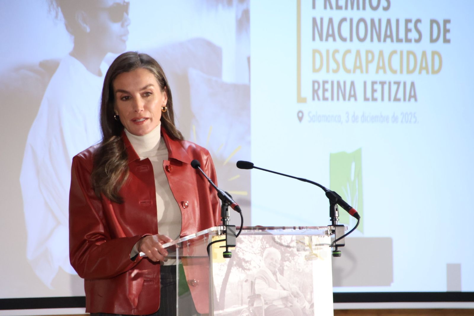 La Reina Doña Letizia acude a la reunión del Consejo Del Real Patronato sobre Discapacidad y a la entrega de los Premios Nacionales de Discapacidad en la celebración del Día Internacional de la Discapacidad