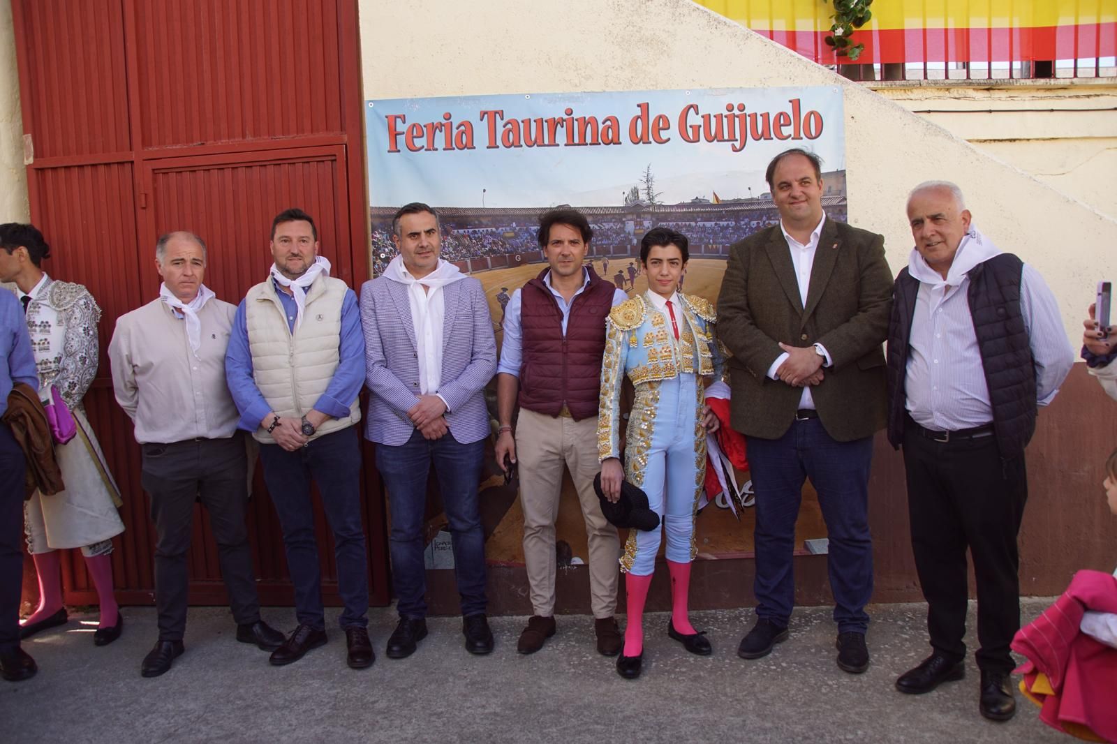 Marco Pérez en la plaza de Toros de Guijuelo