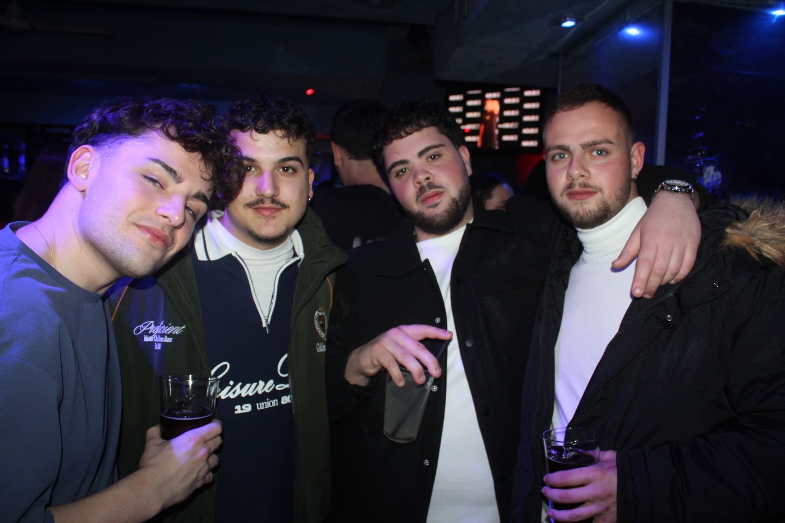 Salamanca de noche, sabado 20 de diciembre