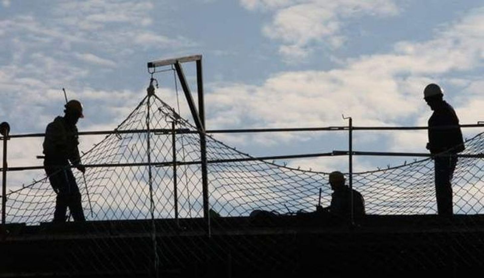 Trabajadores en una obra