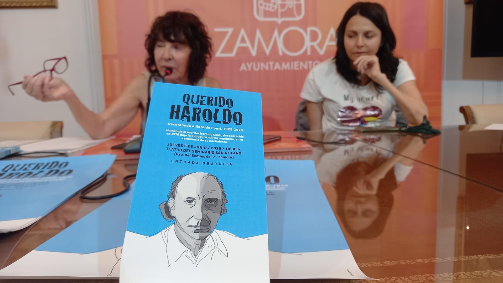 Homenaje al escritor argentino Haroldo Conti