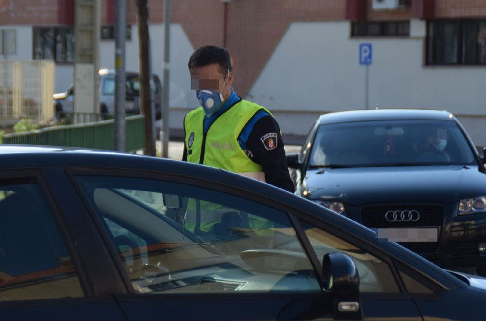 Control policia coronavirus zamora abril