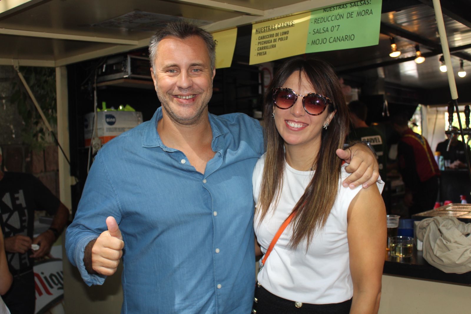 Ambiente en la Feria de Día en el mediodía de este sábado