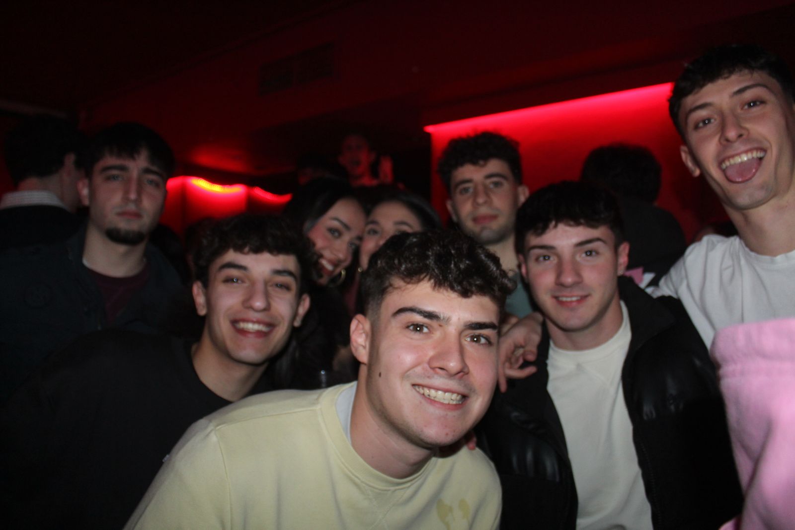 Salamanca de noche, sabado 24 de enero