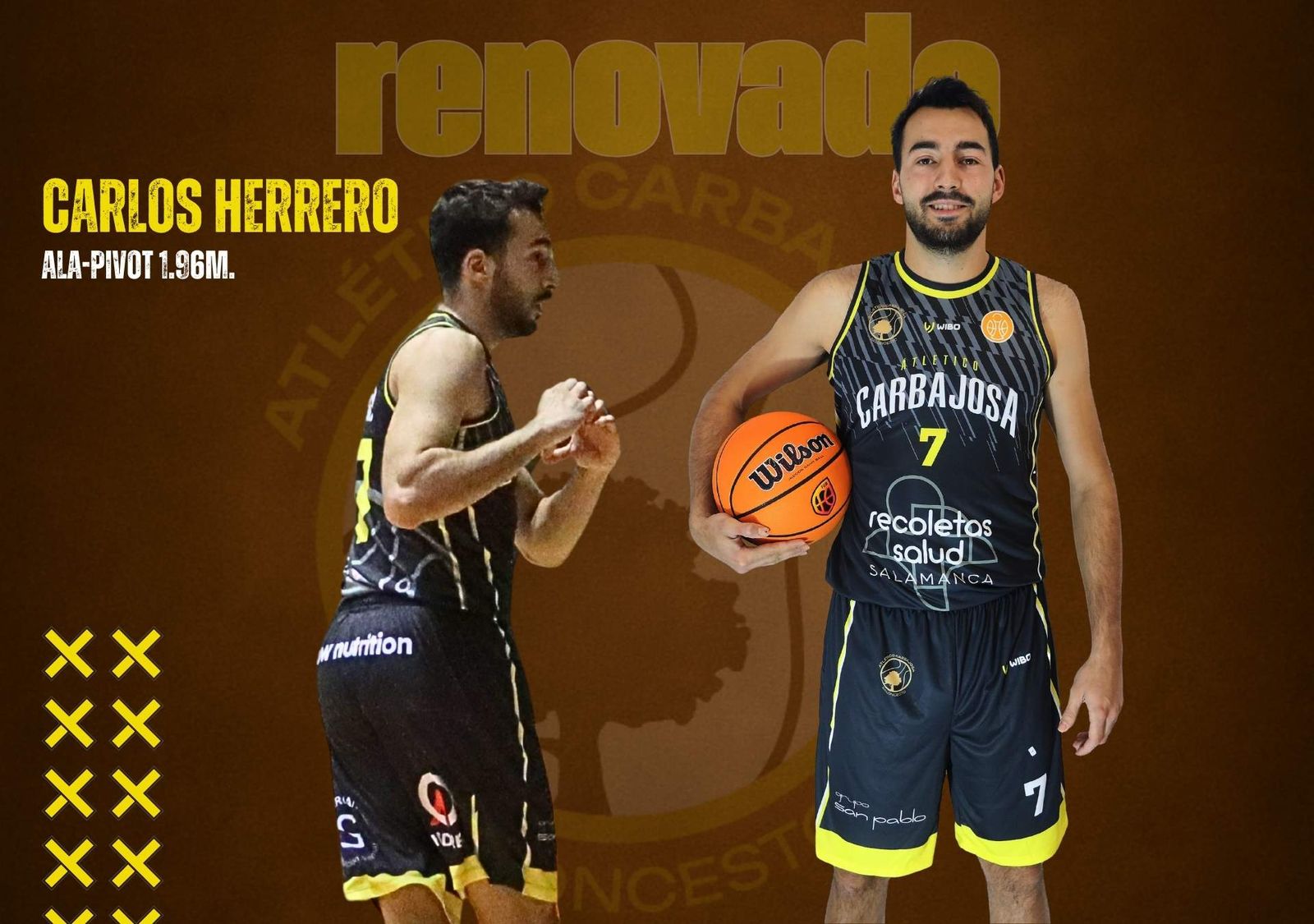 Renovación de Carlos Herrero en el Atlético Carbajosa