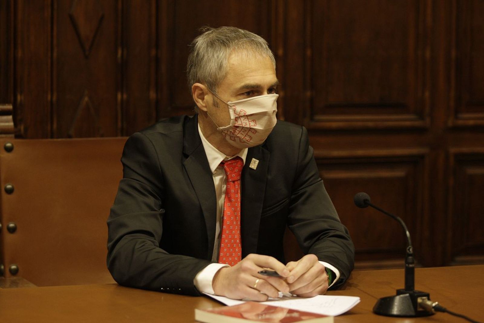 Tradicional encuentro del rector con los medios para hacer balance del año.