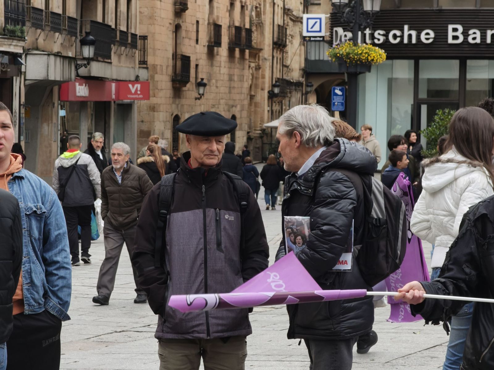 Los estudiantes de Salamanca se manifiestan por el 8M
